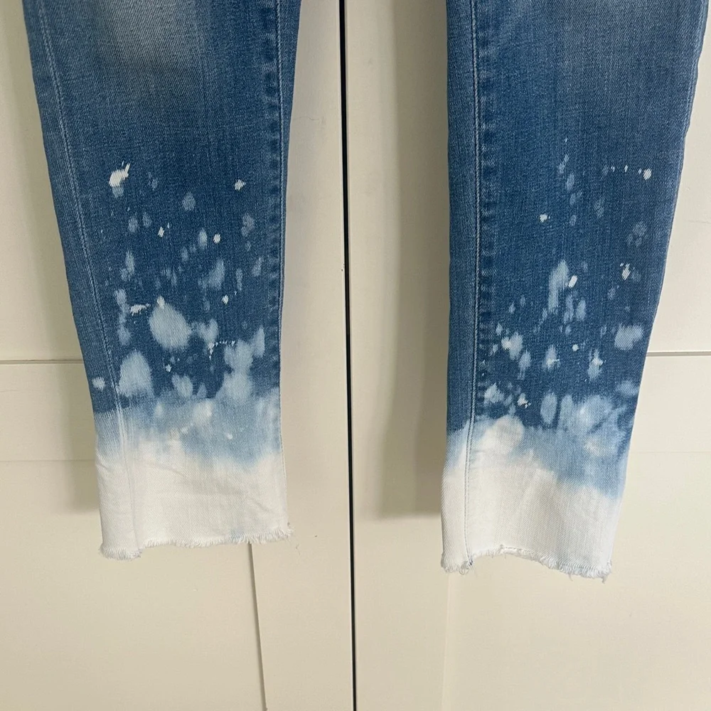Polo by Ralph Lauren The Tompkins Splatter Paint Skinny Jeans